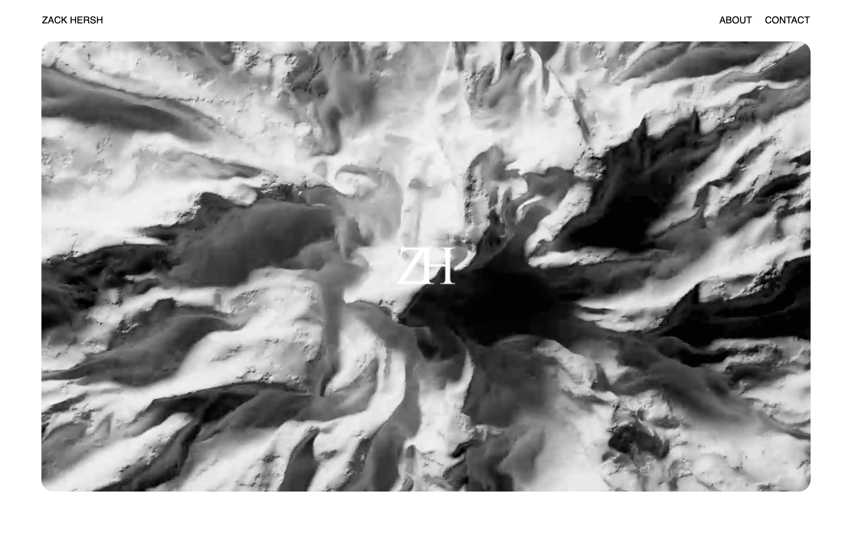 Zach Hersh Design desktop view